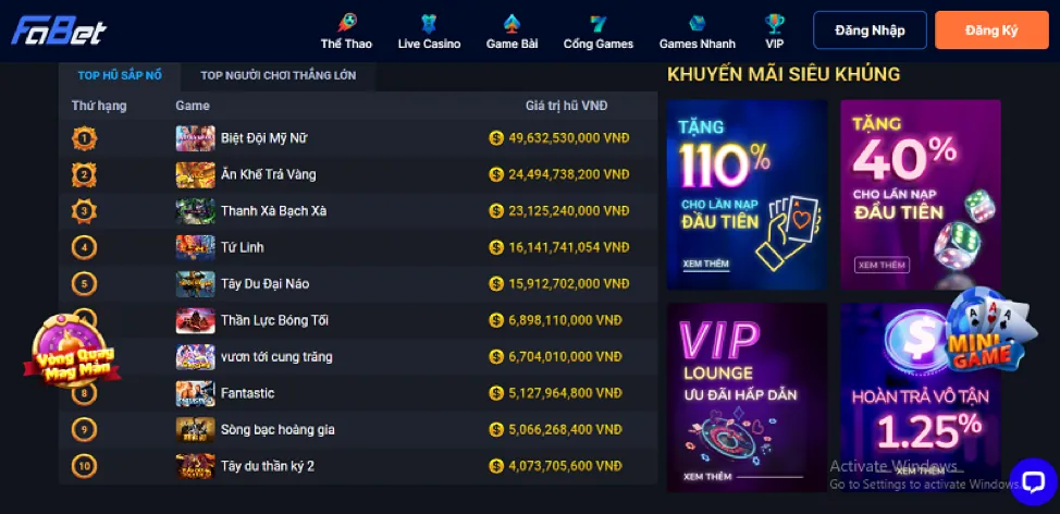 Hoàn Trả Tiền Cược dbet12